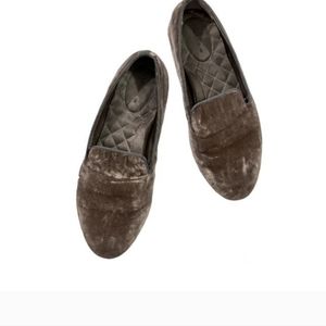 Birdies The Starling Velvet Flat